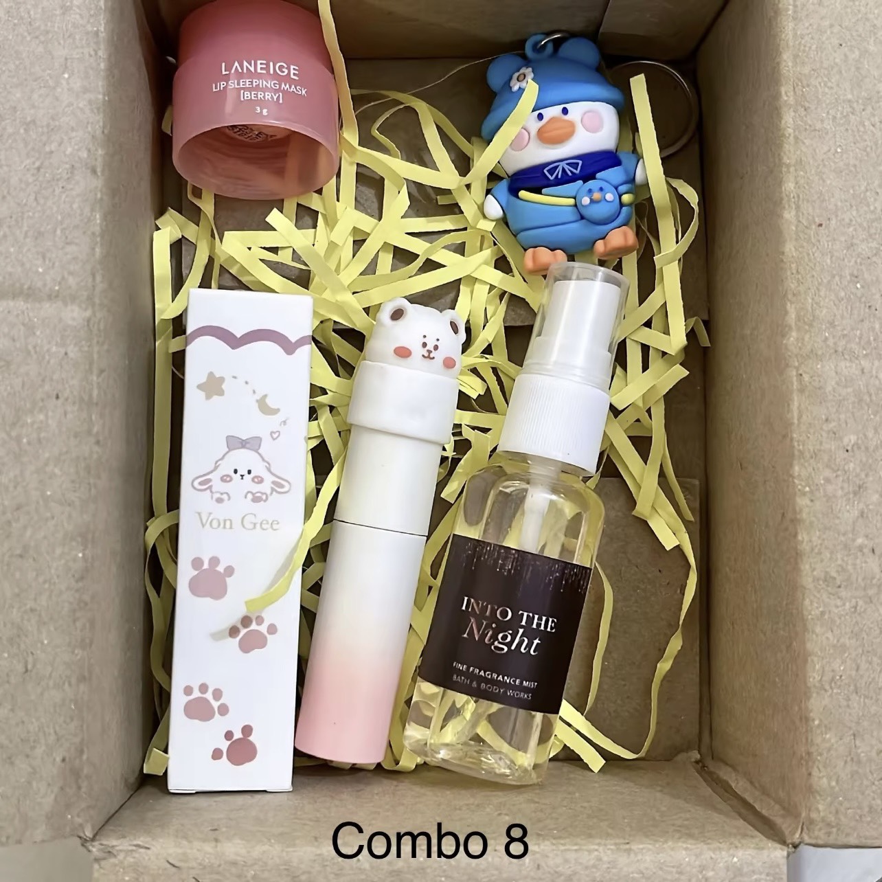 Combo quà tặng 4 món ý nghĩa - combo nước hoa và son tặng bạn gái