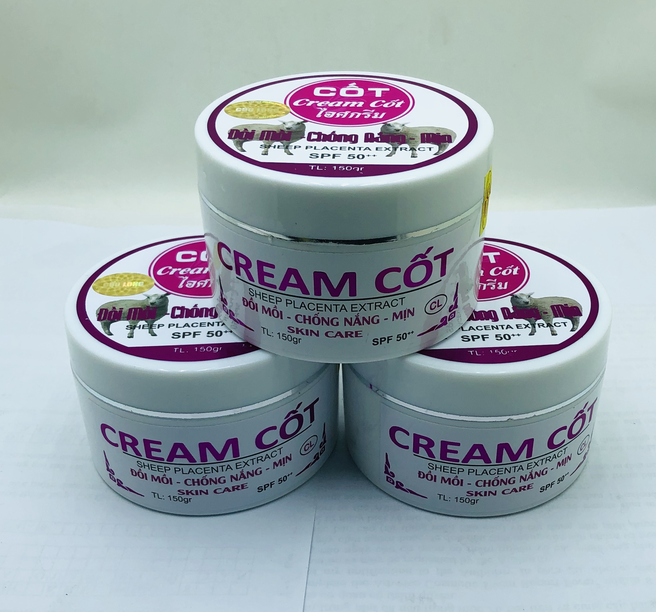 Kem Cốt Thái Đồi Mồi Chống Nắng Siêu Mịn 150g