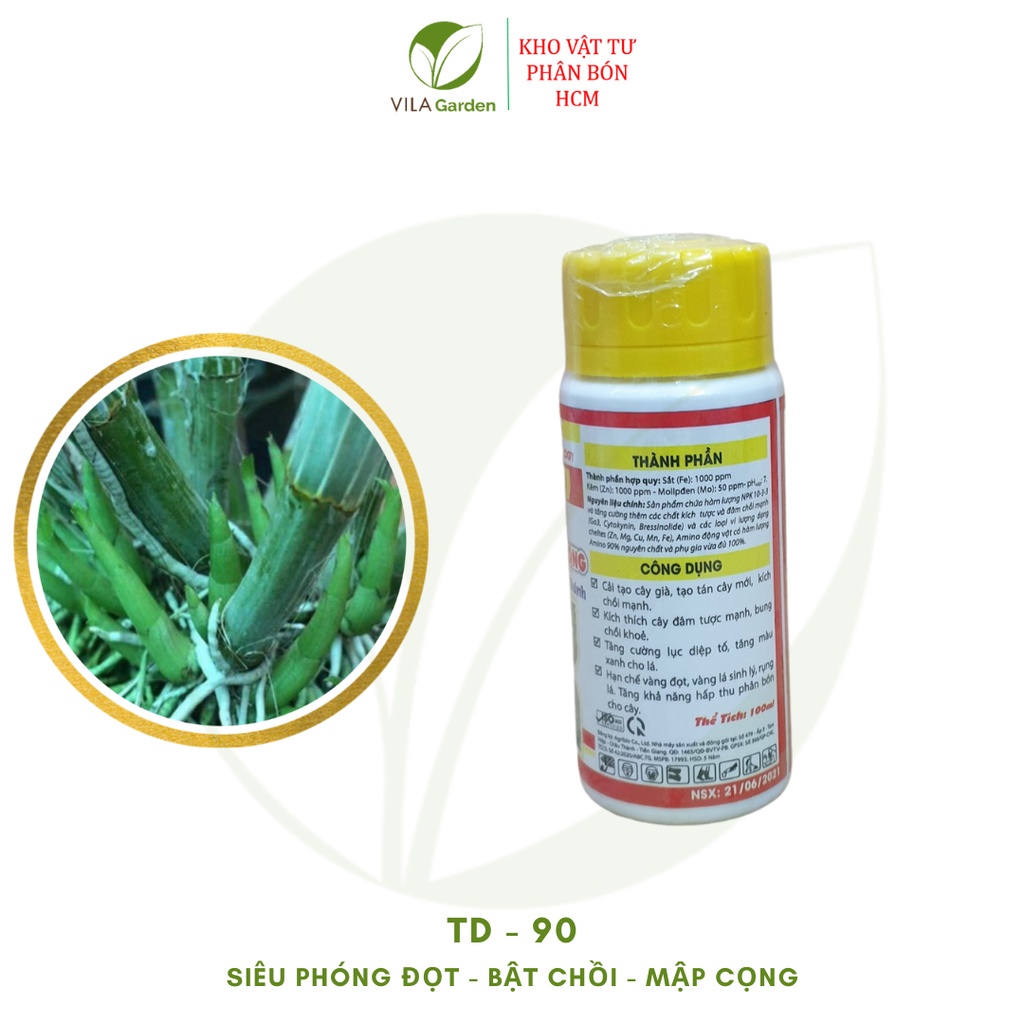 Siêu Phóng Đọt - Bật Chồi - Mập Cọng TD - 90 Úc lọ 100ml