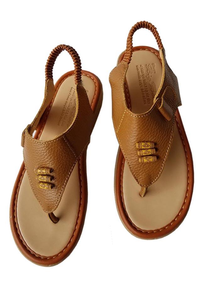 Giày Sandal Nữ BIGGBEN Da Bò Thật SDNB31
