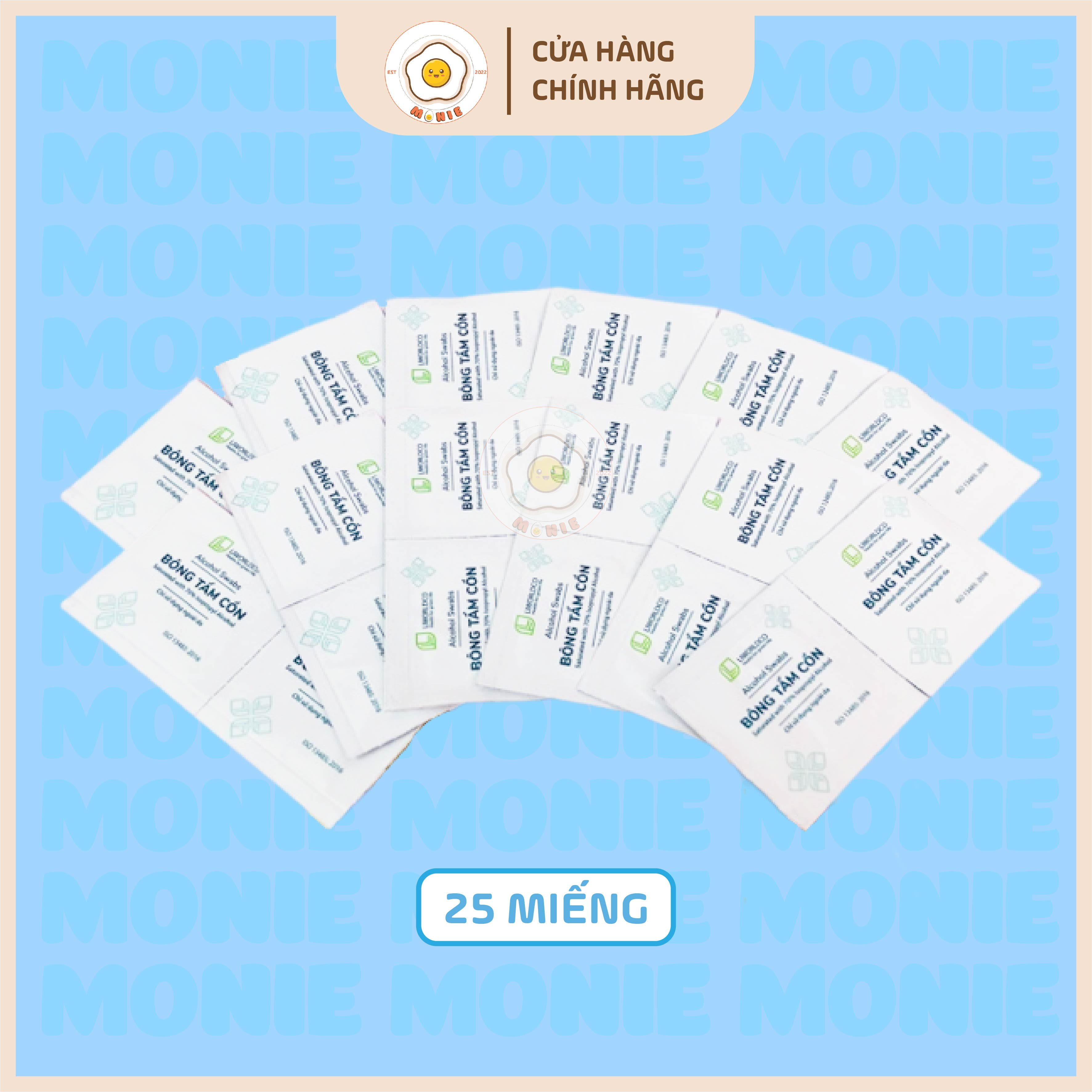 Bông Tẩm Cồn Alcohol Pad.