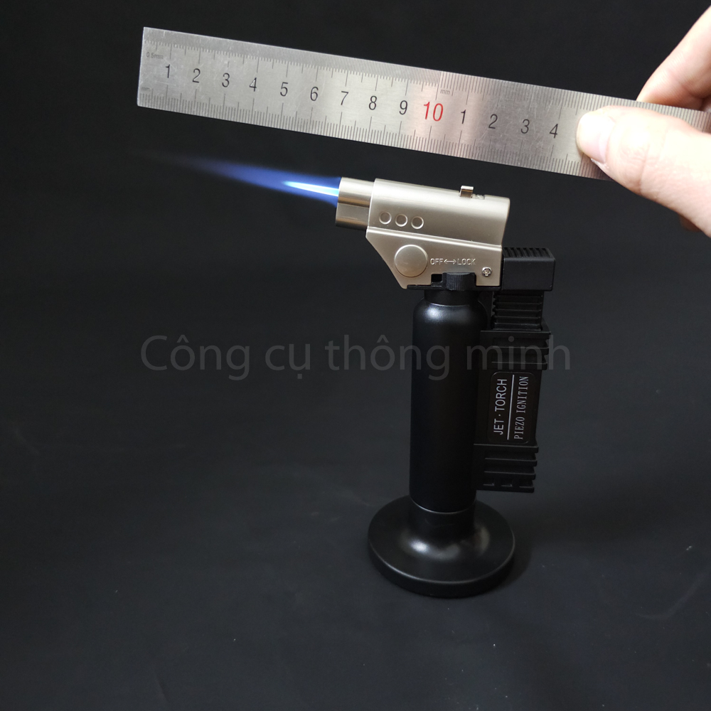 Bật khò siêu mạnh JET TORCH 703 khò pha chế, khò lửa (đầu khò kim loại)