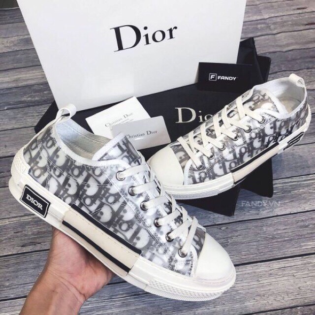 GIÀY NAM NỮ CỔ THẤP DIOR - GIẦY NAM UNISEX