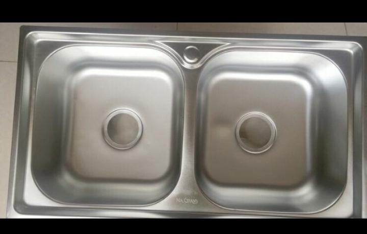 CHẬU CHÉN 2 HỌC 1 CÁNH INOX 304