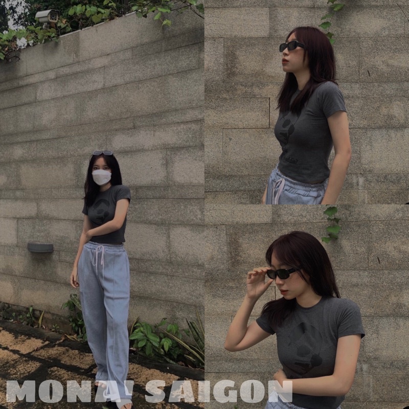 Áo thun baby tee MONÁ - QUEEN