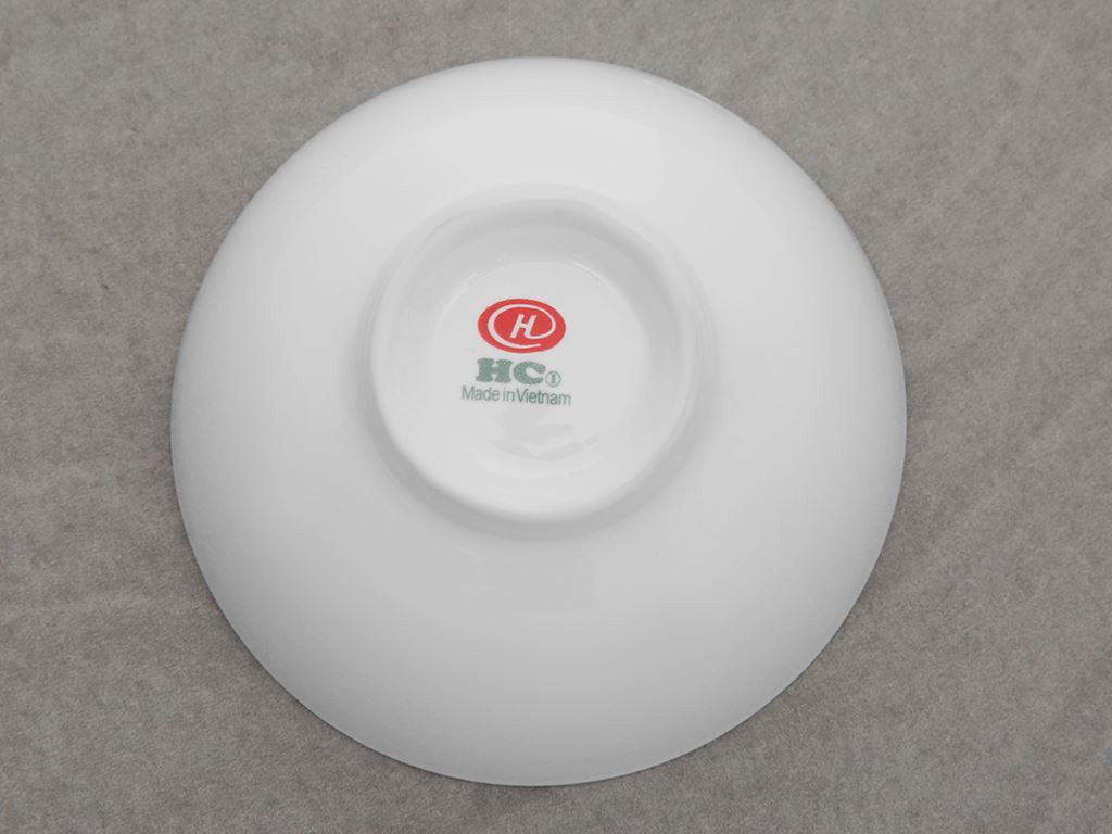 [HCM]Bộ 3 chén sứ trắng trơn