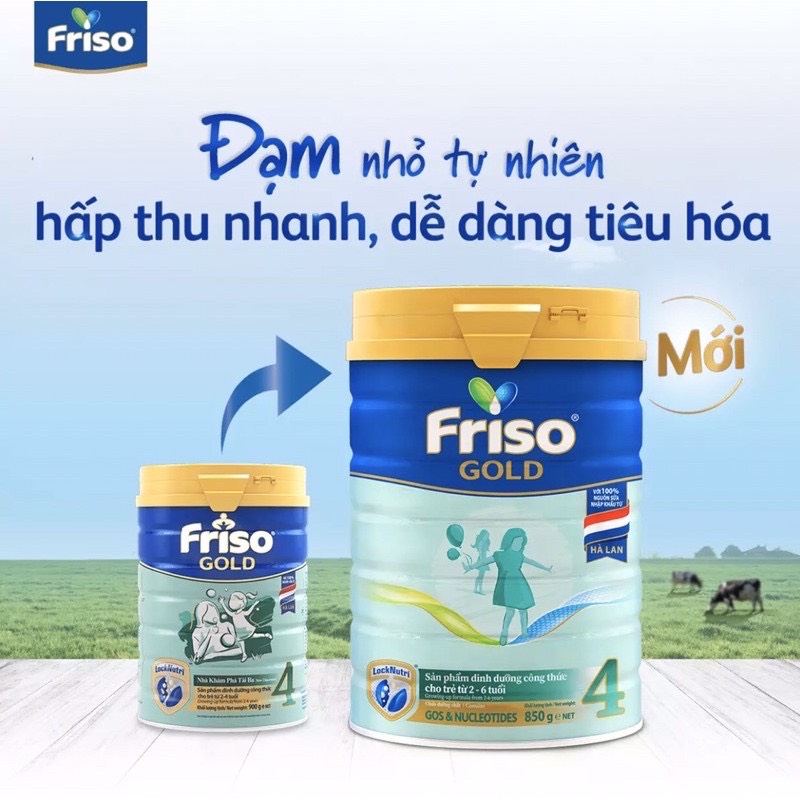 Sữa bột Friso Gold 4 380G