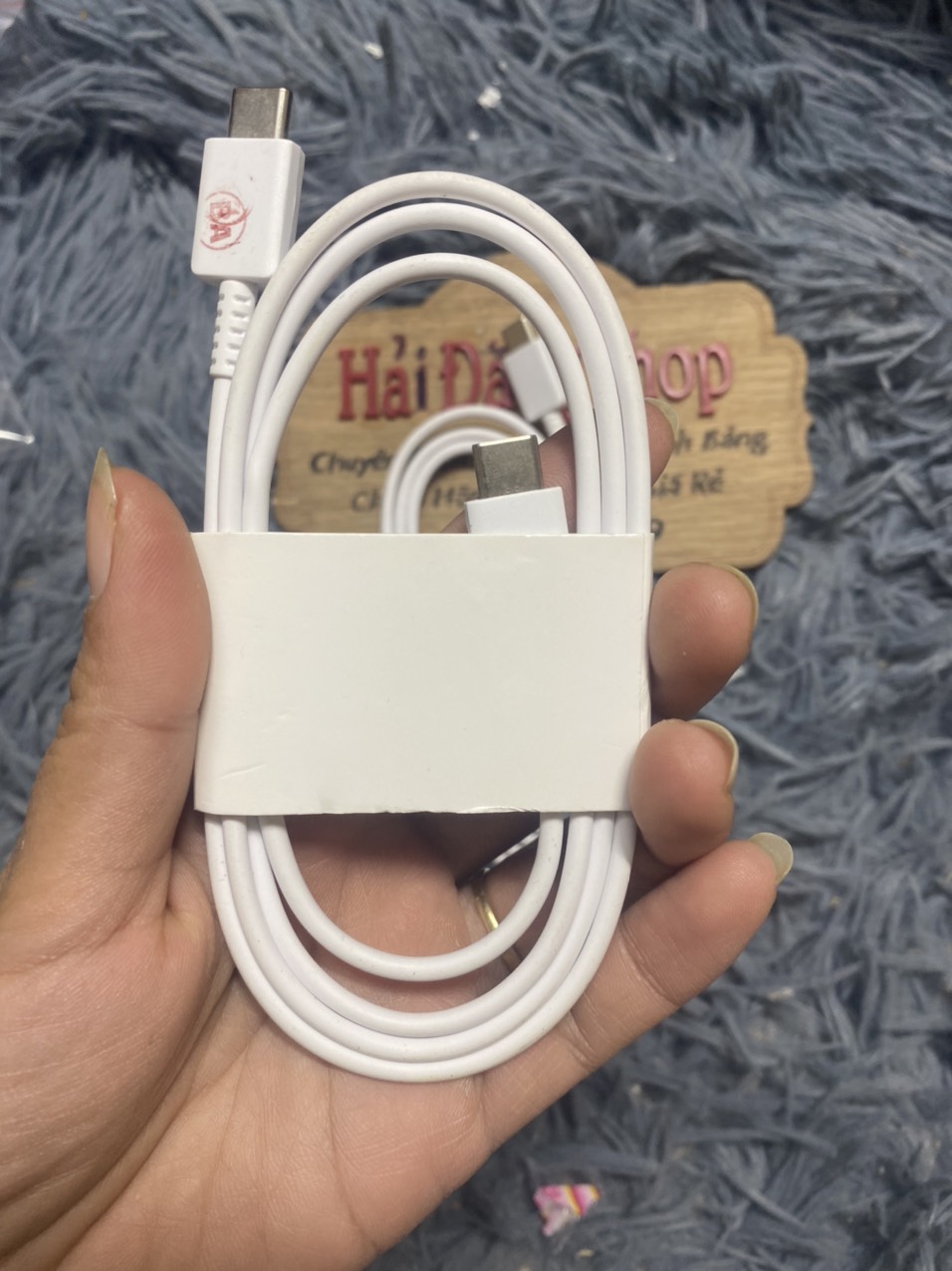Cáp sạc Samsung type C to Type C S20 S21 S22 S23 - Hàng chính hãng BH 12 tháng
