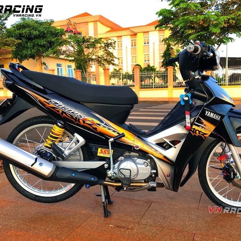 Tem rời Sirius Spark kẽm gai vàng đen