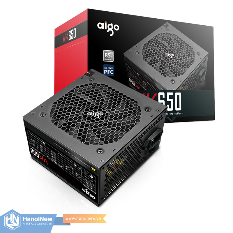 Nguồn Aigo VK650 650W 80 Plus
