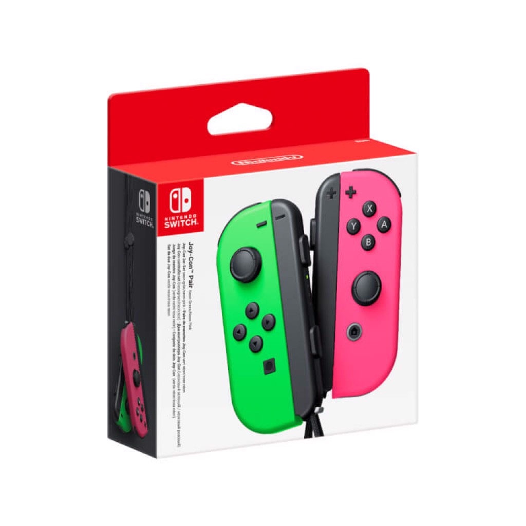 (CHÍNH HÃNG 100%) Tay cầm Joy con/Joycon/Joy-con cho Nintendo Switch (Xanh, Đỏ/ Xanh lá, Hồng/ Xanh, Vàng/ Tím, Cam)