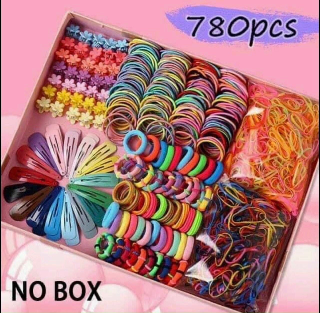 Bộ kẹp tóc cho bé gái nhiều chi tiết