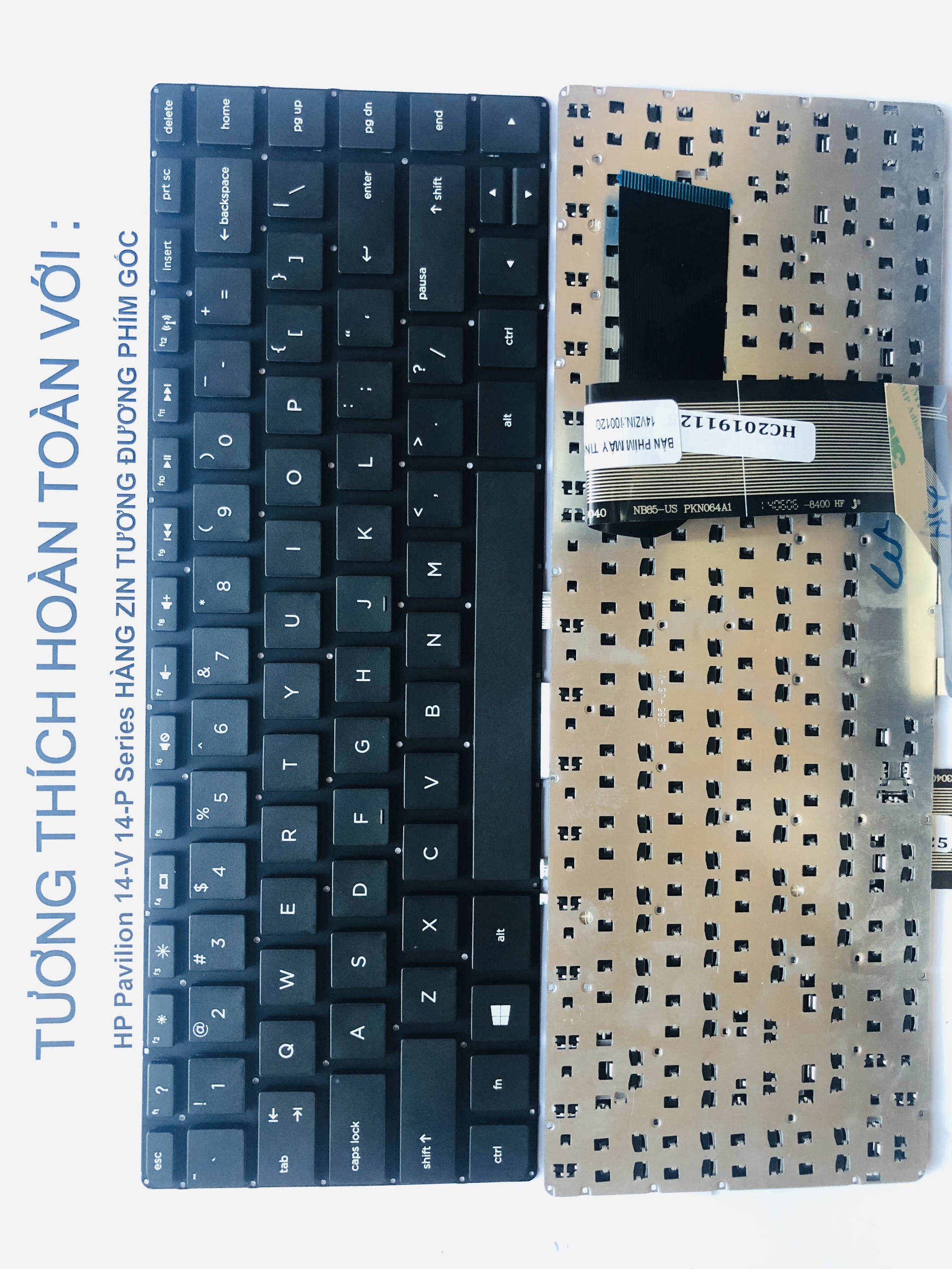 [HCM]Bàn Phím cho Laptop HP Pavilion 14-V 14-P  series Hàng Zin Tương Đương Phím Gốc Hàng Mới 100% Bảo Hàng 12 Tháng Toàn Quốc