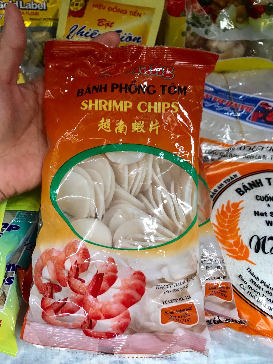 Bánh phồng Tôm Sa Giang 200gr