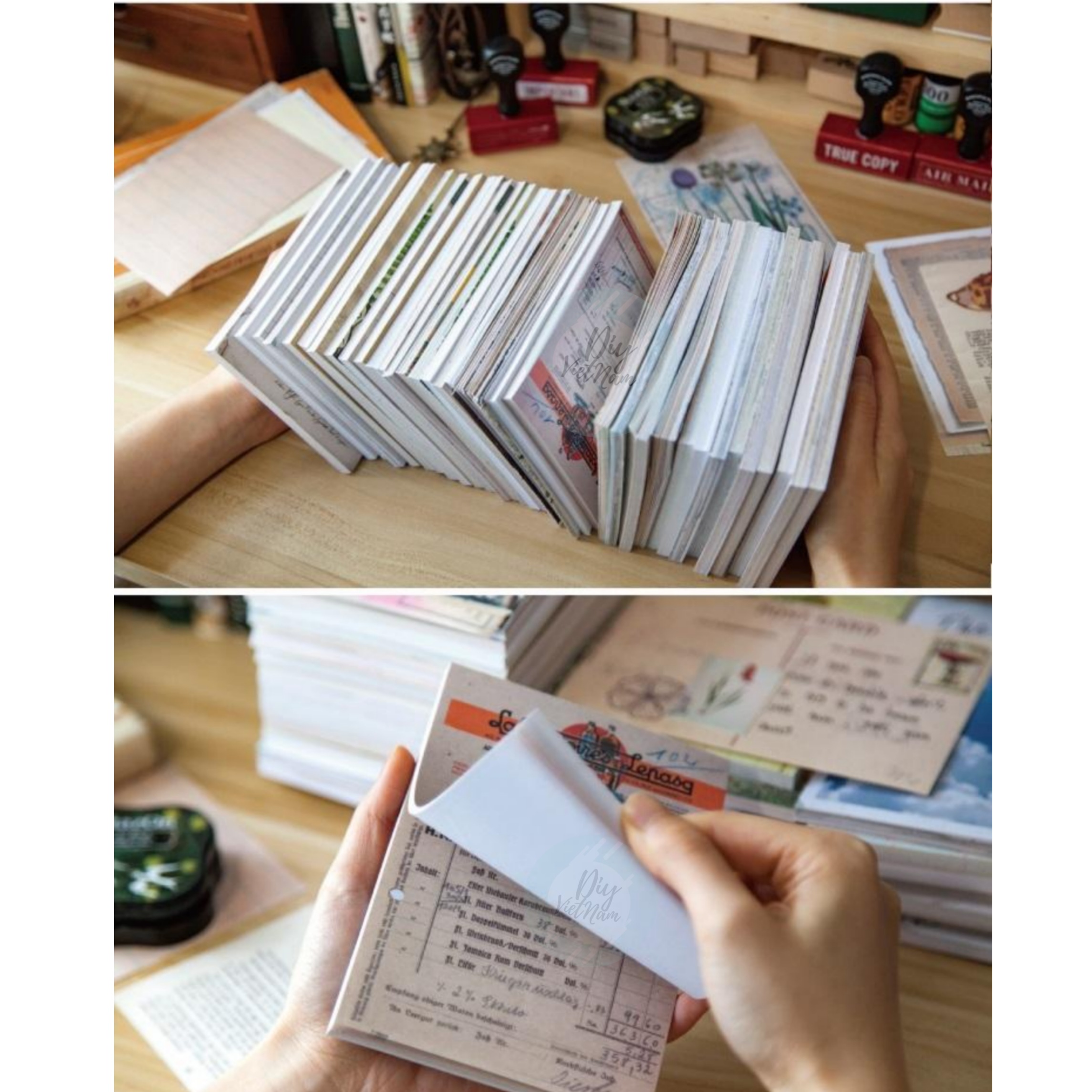 [HCM]GÓI GIẤY TRANG TRÍ VINTAGE VER 2