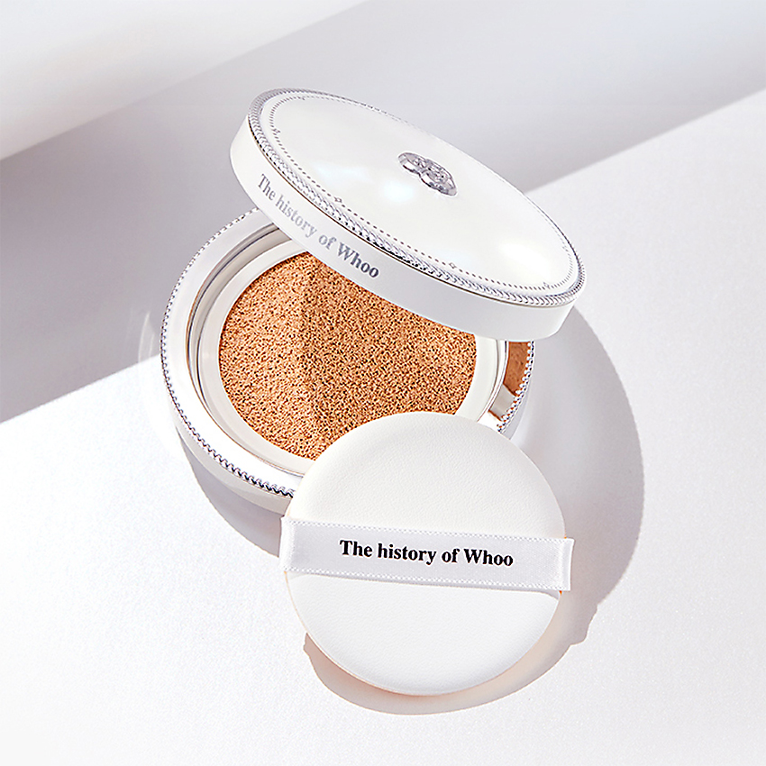 Phấn nước dưỡng trắng Whoo Gongjinhyang:Seol Radiant White Moisture Cushion Foundation SPF50+/PA+++ 13gx3 - Phấn nước Whoo