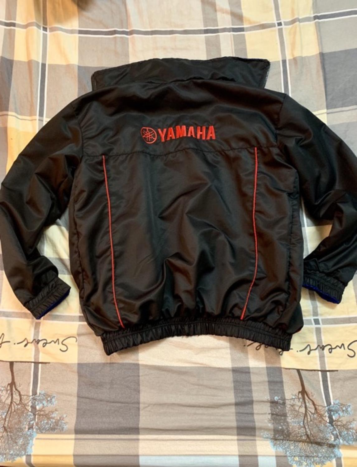 Áo gió Yamaha 2 mặt xanh đen cao cấp