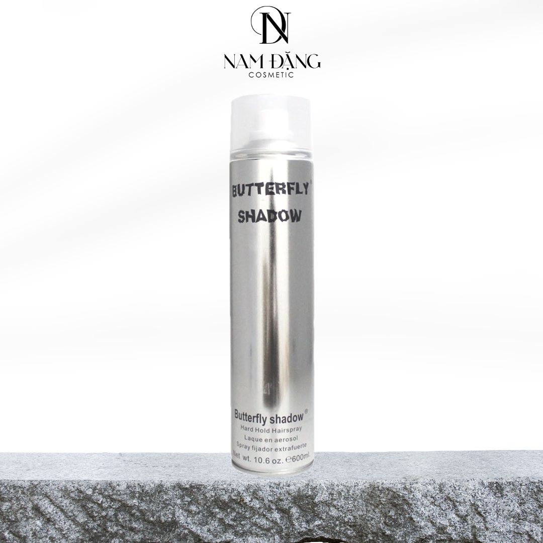 Gôm Xịt Tóc nam-nữ Butterfly Shadow 150ml-320ml-600ml