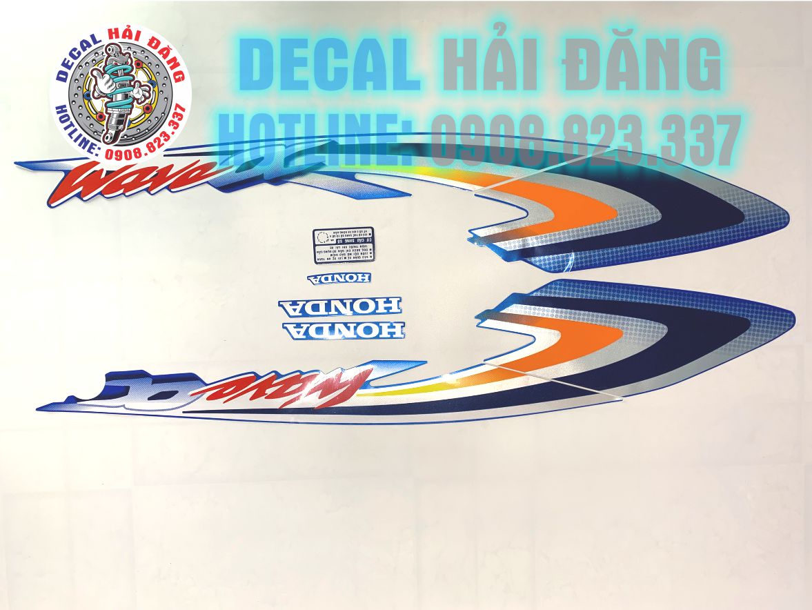 Tem Wave alpha đời 2002 lốc đen zin thái cao cấp