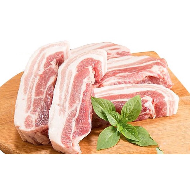 Thịt ba chỉ heo (500g)