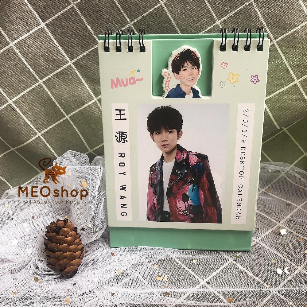 Lịch để bàn 2019 EXO, TFBoys, BTS
