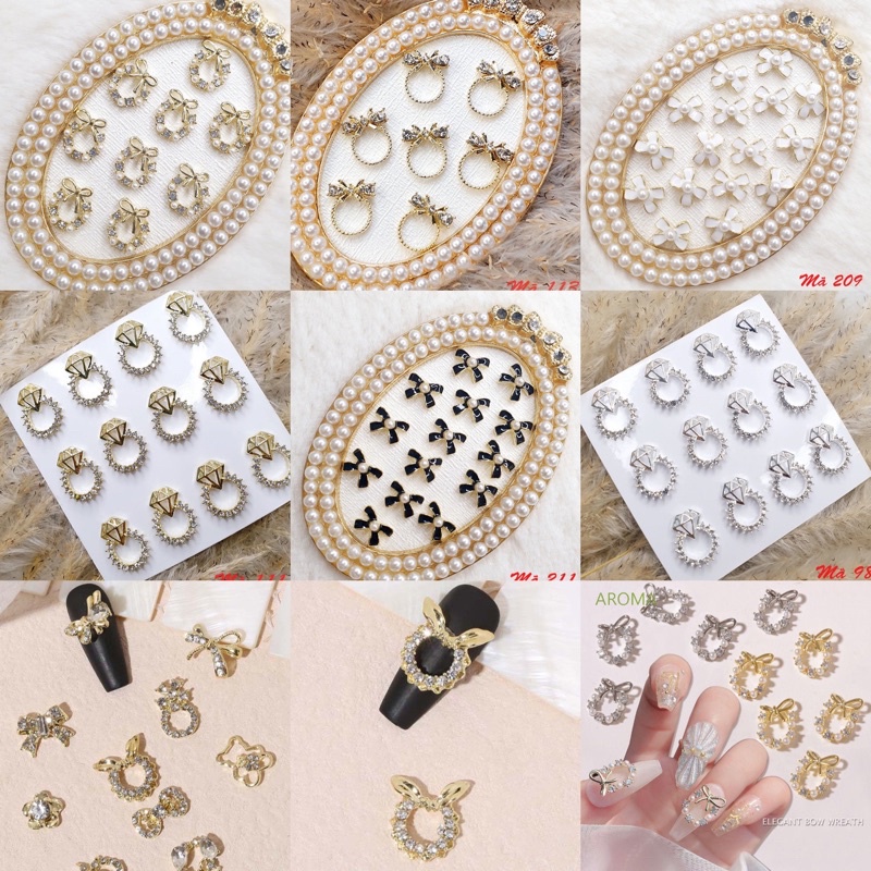 Cham nail kim loại mẫu mới siêu đẹp HOT