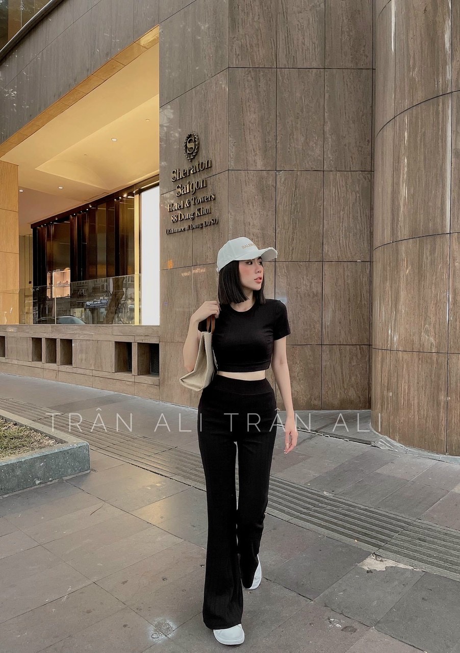 Sét thể thao thun gân tăm 3 màu cực chất