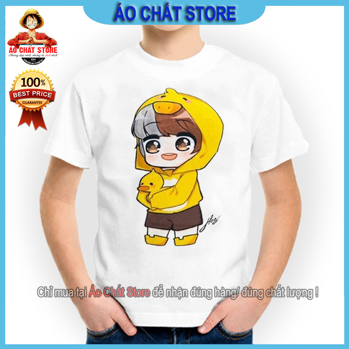 Áo thun hero team mini world mister vịt siêu cute mc34 vonesa
