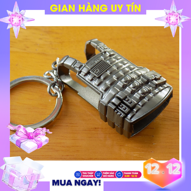 Mô hình game PUBG - Giáp 3 PUBG - Hình thật giá chất pupg
