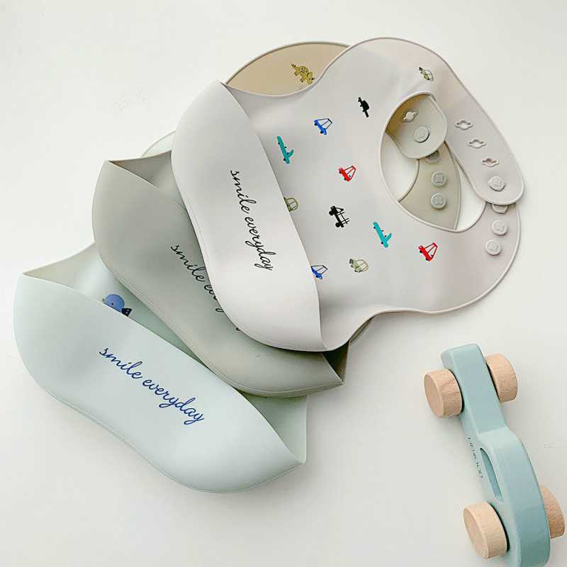Yếm Máng Ăn Dặm Silicone MUSLIN TREE