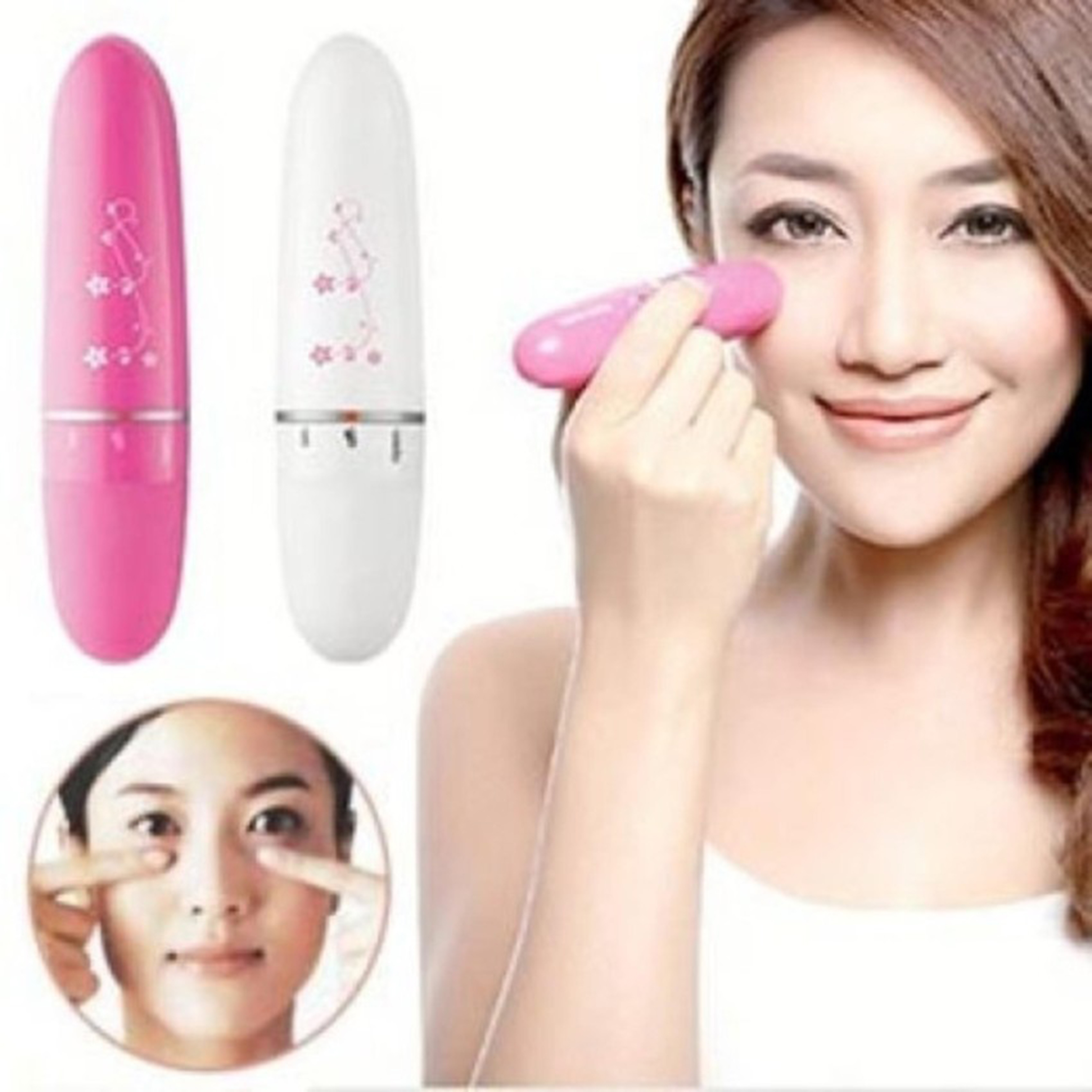 Cọ Massage Silicon Rửa Mặt 2 Đầu