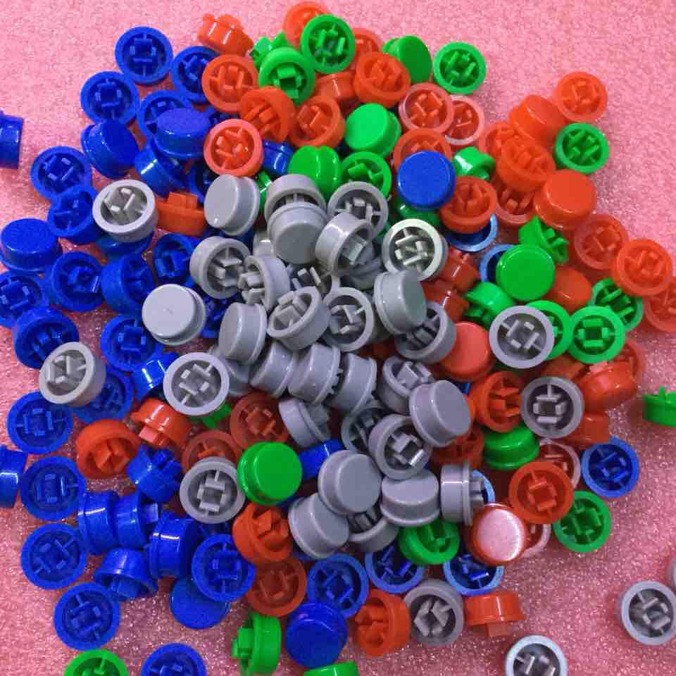 100 chiếc núm công tắc chíp to 12x12x7.3