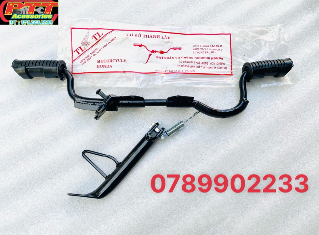 FULL BỘ GÁC CHÂN VÀ CHỐNG NGANG XE WAVE - DREAM