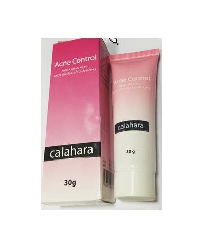 CALAHARA ACNE CONTROL 30G. NGỪA NHÂN MỤN, SẠCH THOÁNG LỖ CHÂN LÔNG.
