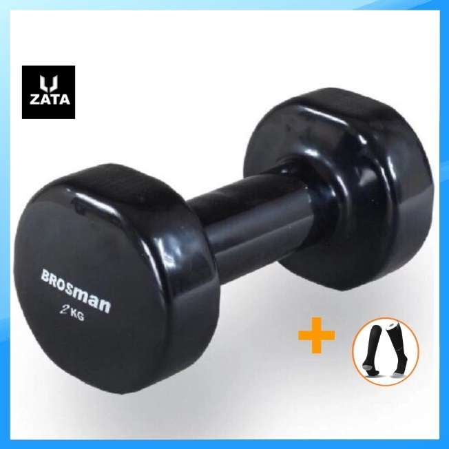Tạ tay 5kg lõi sắt bọc cao su, tạ đơn 5kg 1kg 2kg 3kg 4kg 6kg Zata VN