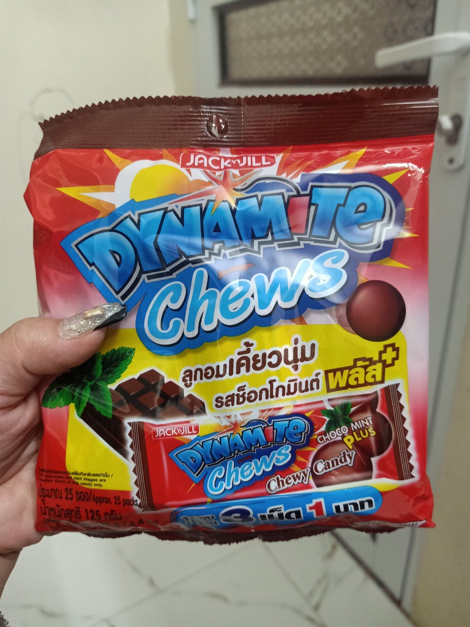 Kẹo 3 viên Dynamite Thái Lan gói 125g