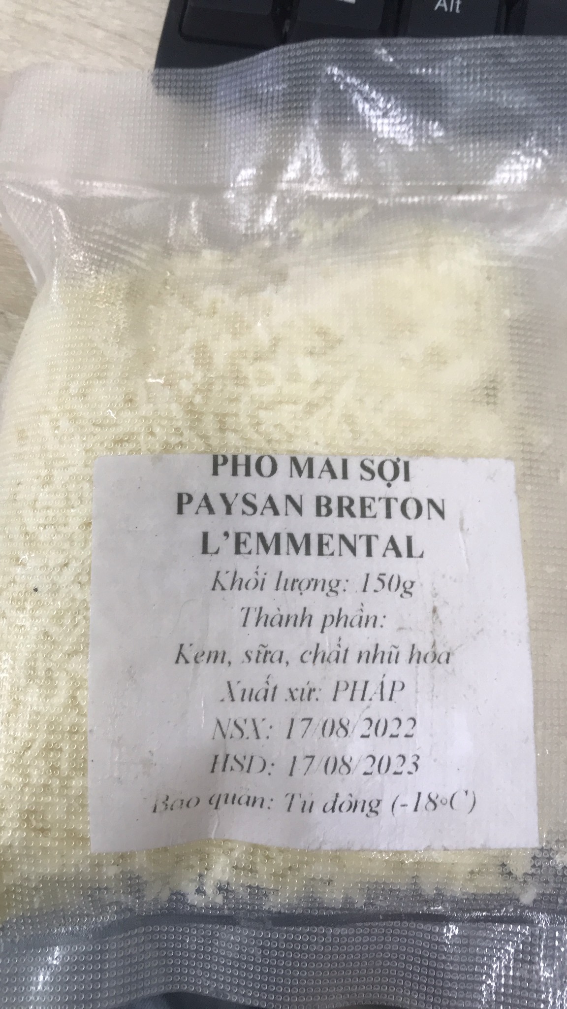 Phô mai sợi Paysan Breton 150g ( Sản phẩm chỉ giao 2h tại TPHCM, KHÔNG GIAO LIÊN TỈNH)