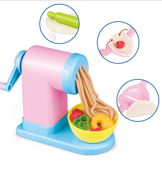 BỘ ĐỒ CHƠI LÀM MÌ Ý TỪ ĐẤT NẶN BỘT MÌ (Mã 8868-3)
