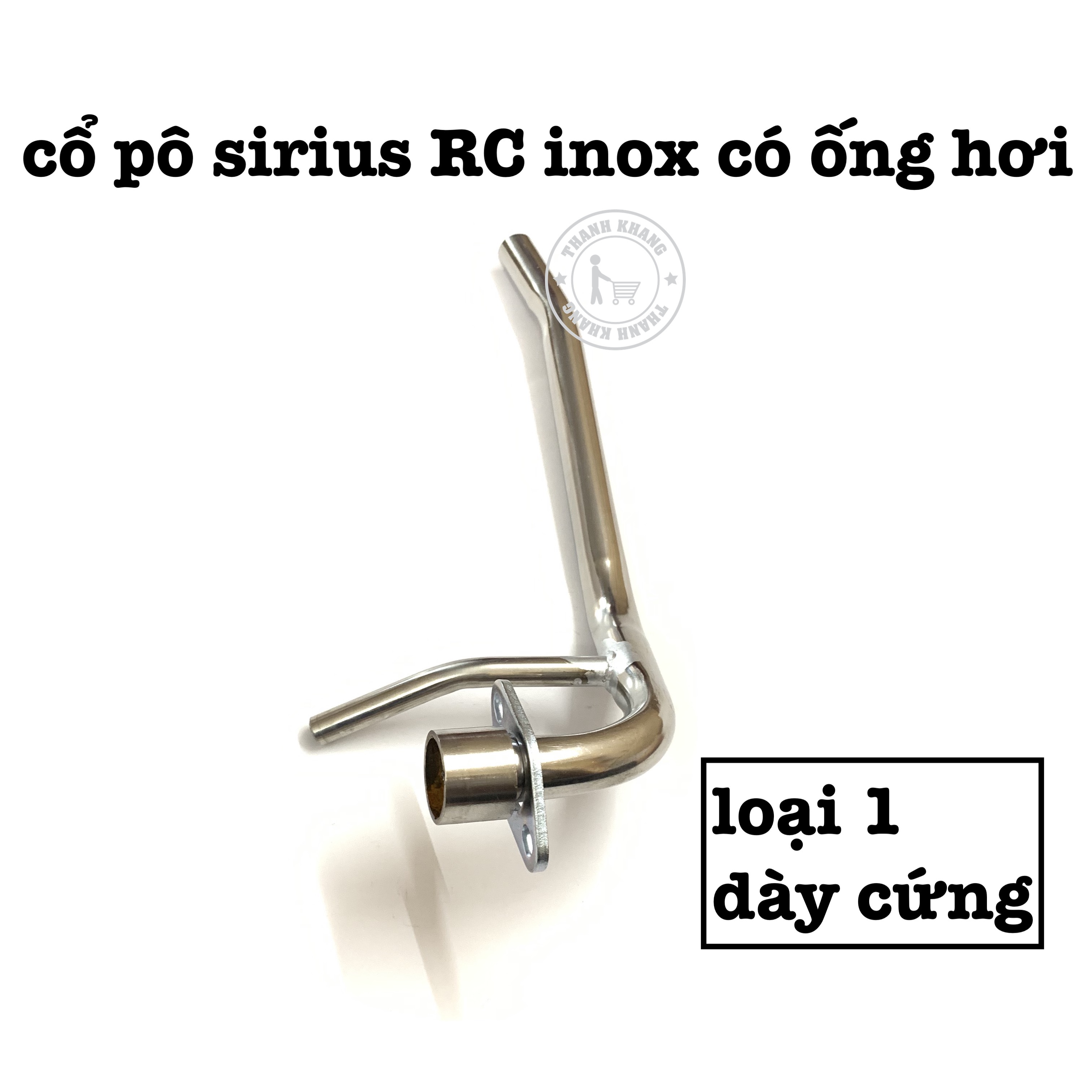 [HCM]cổ pô sirius inox thanh khang