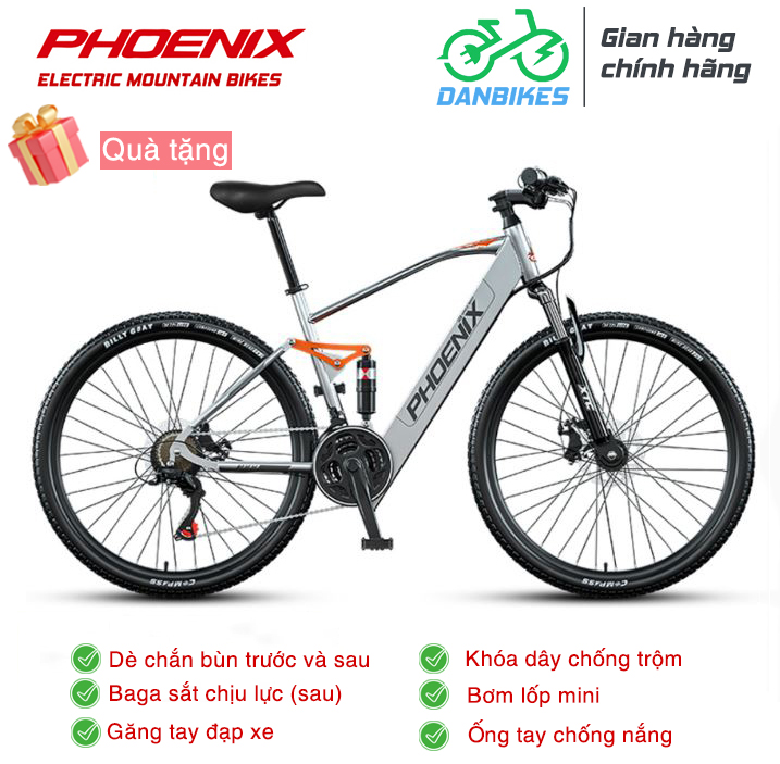 XE ĐẠP ĐIỆN THỂ THAO TRỢ LỰC  PHOENIX 999 MOUNTAIN (R26)
