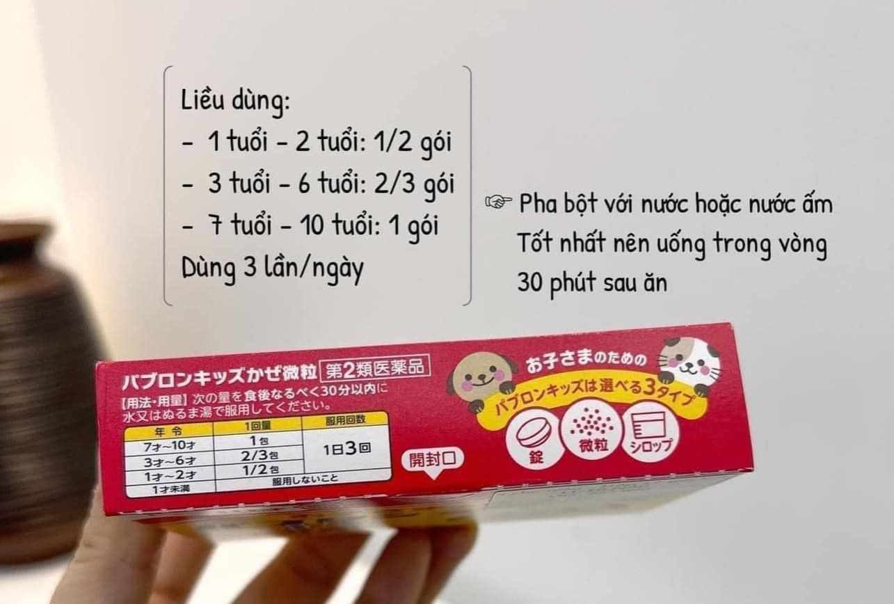 Siro Và Bột Paburon S Nhật Bản (Siro chó mèo) cho bé 120ml