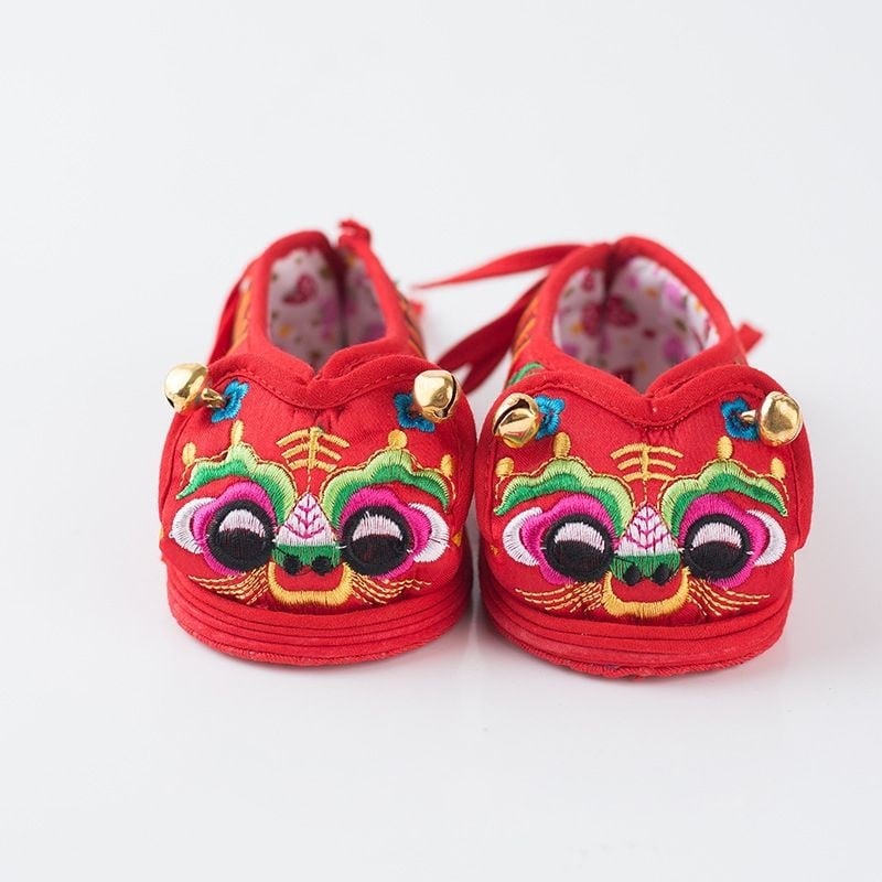 GIÀY TẾT PHƯỢNG ĐỎ CHO BÉ TRAI, BÉ GÁI