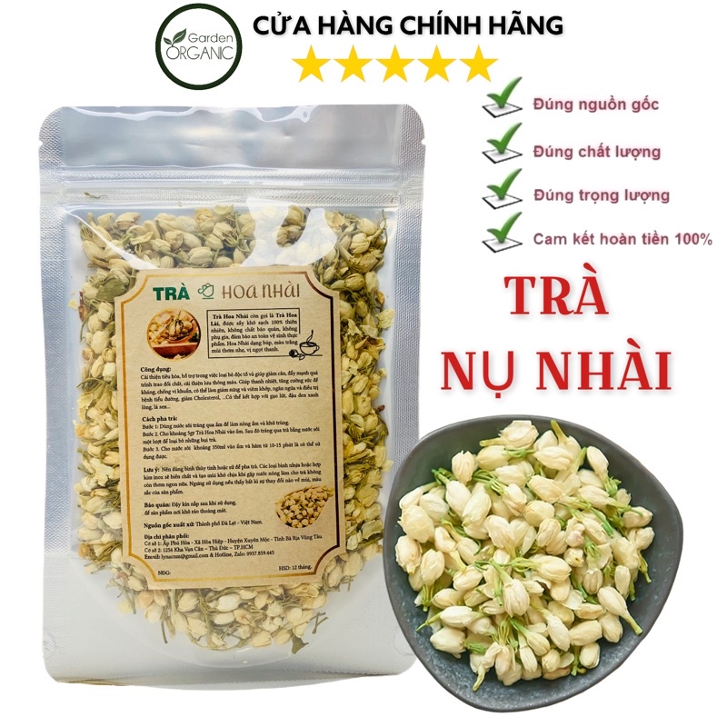 Nụ nhài khô trắng đẹp 100G