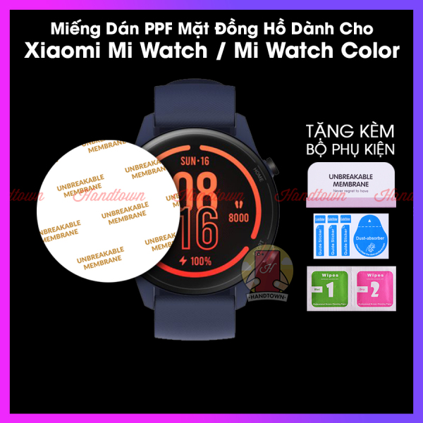 Dán Màn Hình PPF Xiaomi Mi Watch Mi Watch Revolve Mi Watch Color Mi Watch Color Sport Cường Lực Dẻo Đồng hồ thông minh