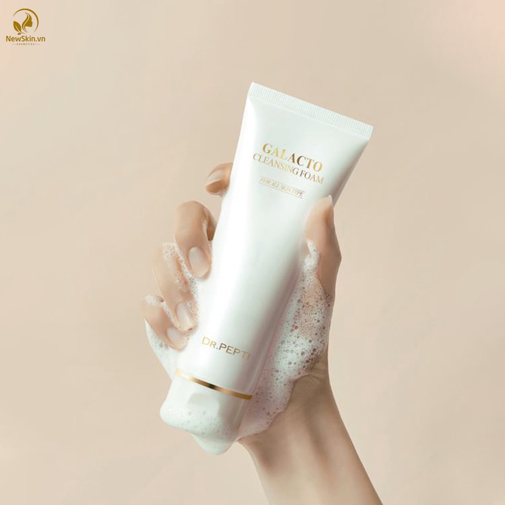 Sữa Rửa Mặt Tạo Bọt Dr.Pepti Galacto Cleansing Foam 110ML