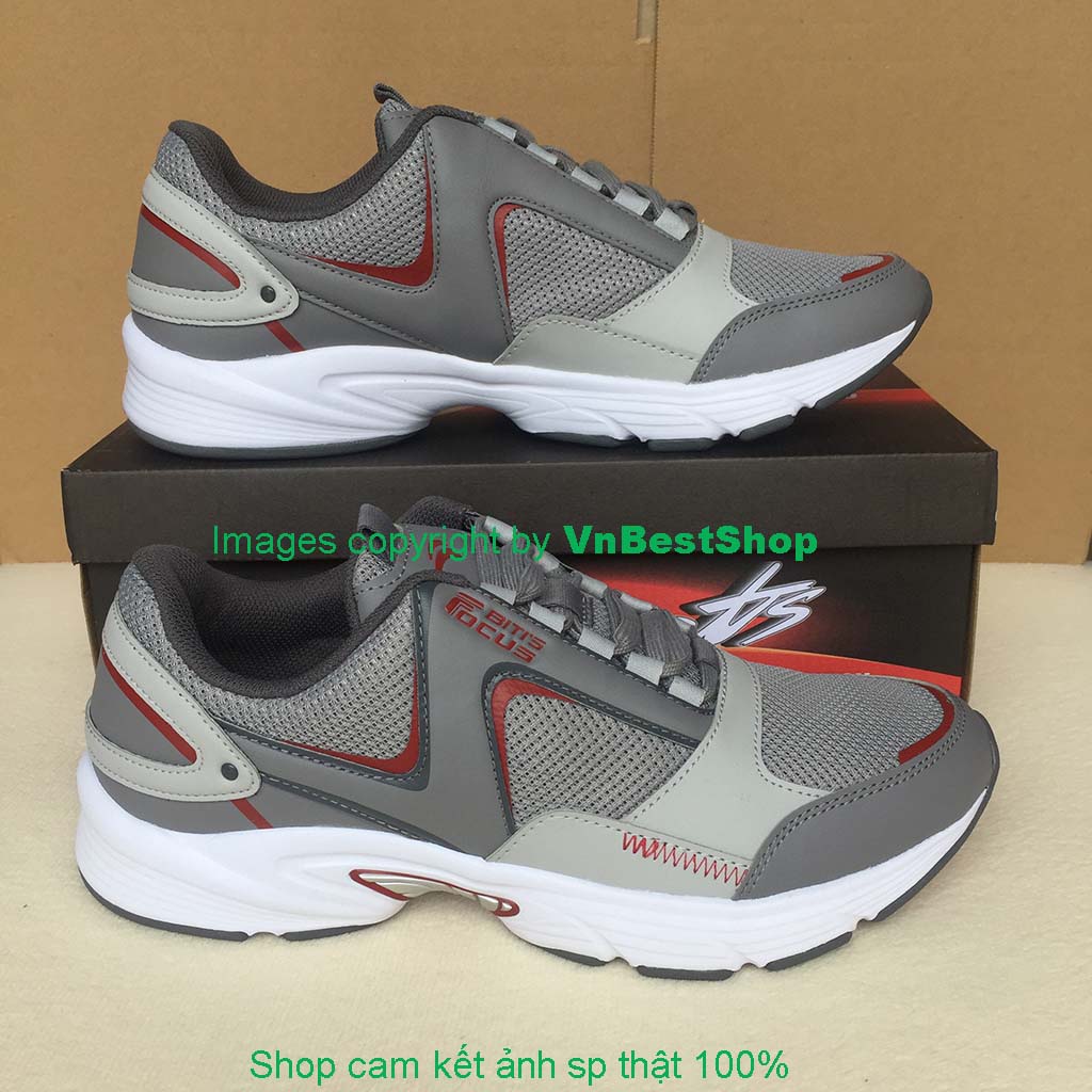 Giày thể thao nam biti's dòng focus dsm075033xam