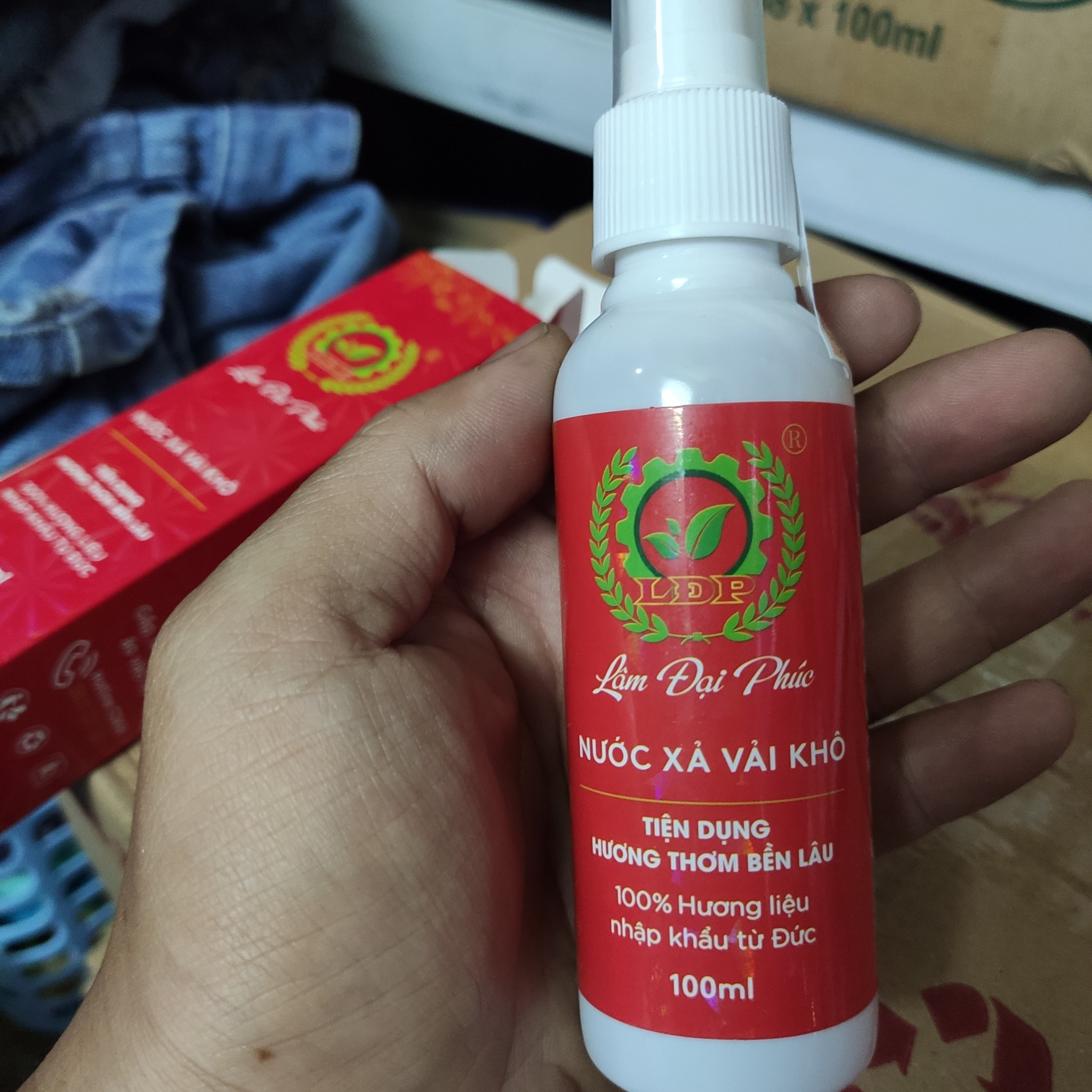 [HCM]Xả vải khô lưu hương nước hoa Comfort Tặng kèm phần quà Vinatech