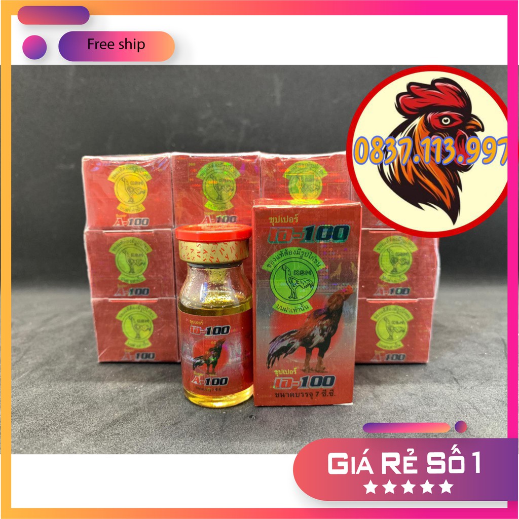 A100 TRI TANG HIỆU QUẢ CHO GÀ ĐÁ
