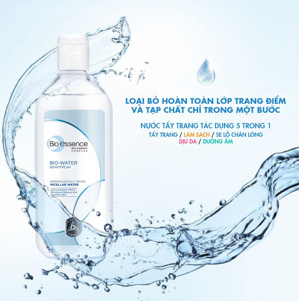 [HCM]Bio-essence - Nước tẩy trang Micellar Water 100 ml