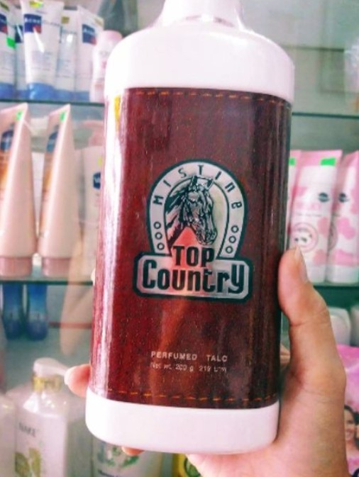 Phấn thơm Top Country Thái 200g- Phấn rôm Thái Lan 180g